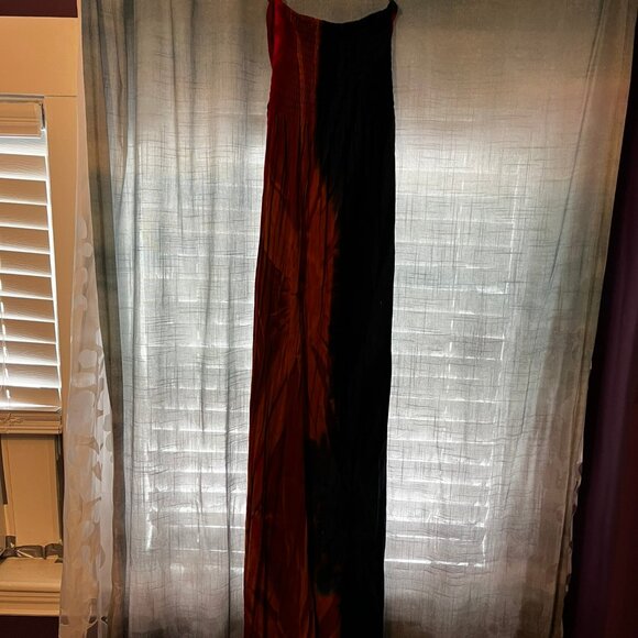 Ruby Rocks strapless maxi tie dye dress UK size 14 US size 10 - Picture 7 of 7